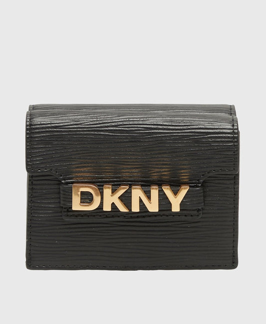 DKNY kožená peněženka Černá 1